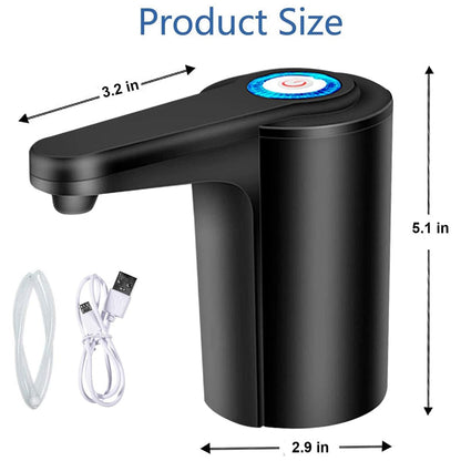 Water Jug Pump USB Rechargeable Universal Automatic