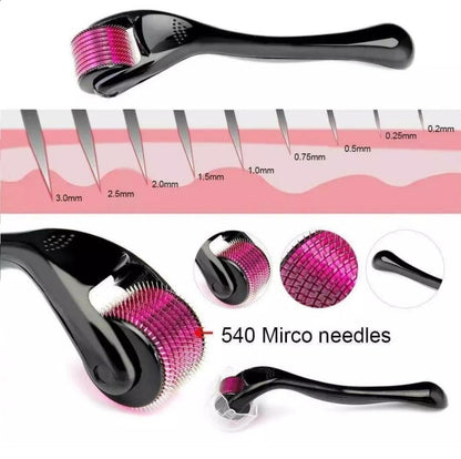 Derma Roller 0.5 Mm Hair & Skin System