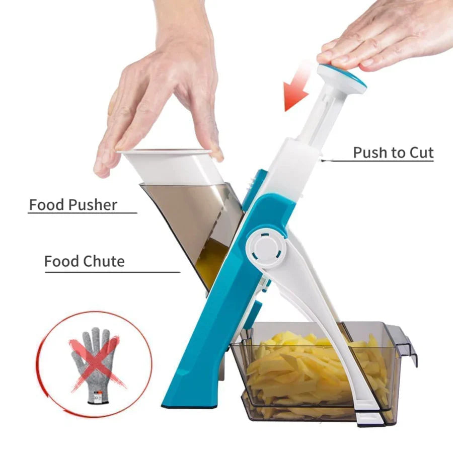 5-IN-1 MULTIFUNCTIONAL VEGETABLE CUTTER AND SLICER