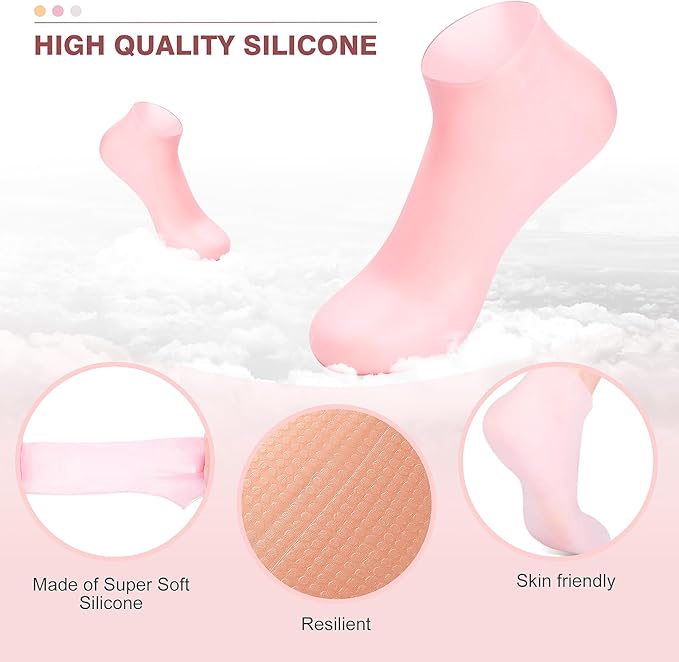 Jelly Moisturizing Silicone Socks