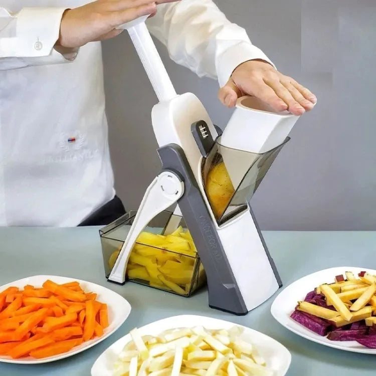 5in1 – Adjustable Mandoliner Safe Slicer