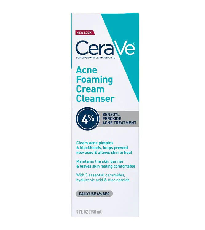 CERAVE ACNE FOAMING CREAM CLEANSER 150ML