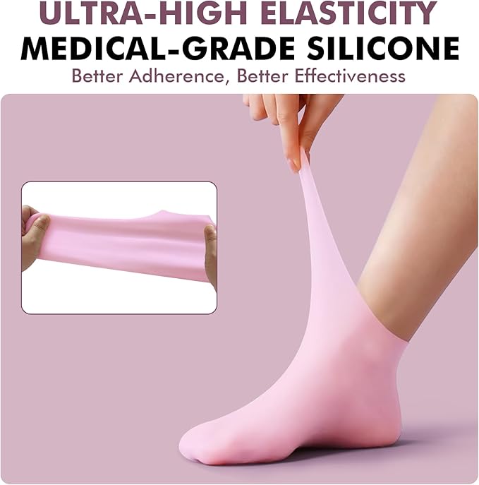 Jelly Moisturizing Silicone Socks