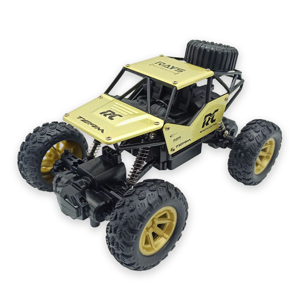 Rock Crawler Electric RC Vehicles Alloyed Remote Control Toy Car for Kids & Boys