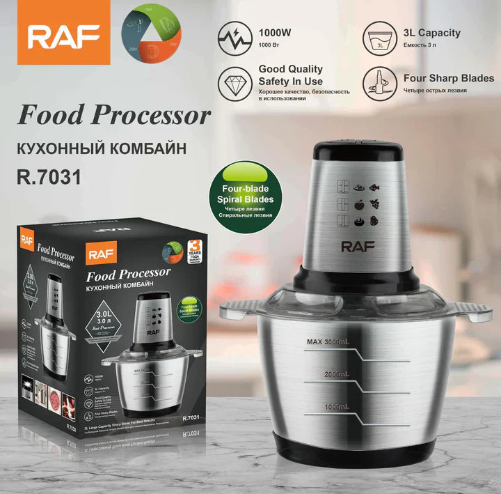 ELECTRIC FOOD PROCESSOR 3L