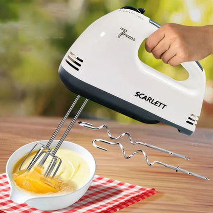 Electric Hand Mixer Beater – Scarlet