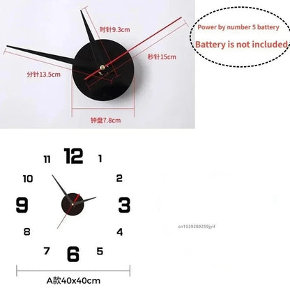 Modern Design Wall Clock 3D