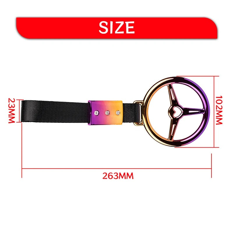 Steering Wheel Styling Drift Charm Strap