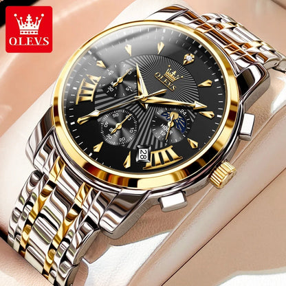 Original Quartz Watch for Man Waterproof Luminous Watch