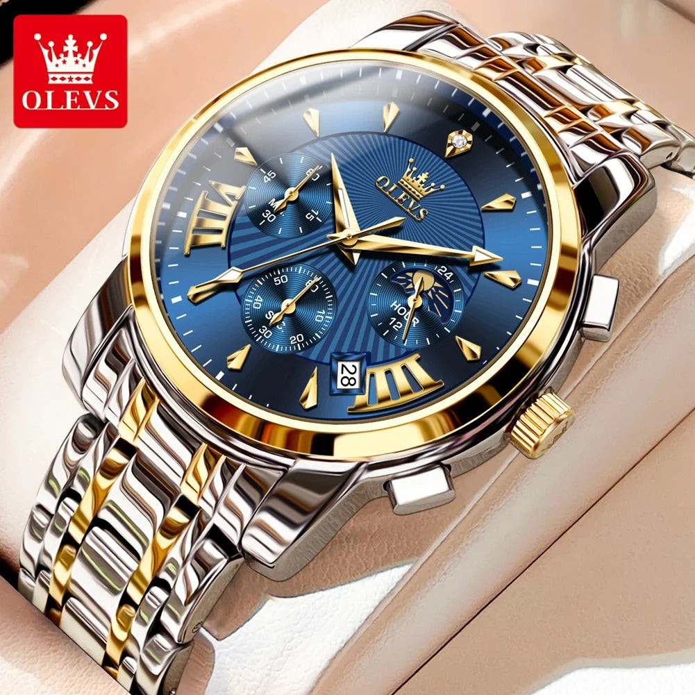 Original Quartz Watch for Man Waterproof Luminous Watch